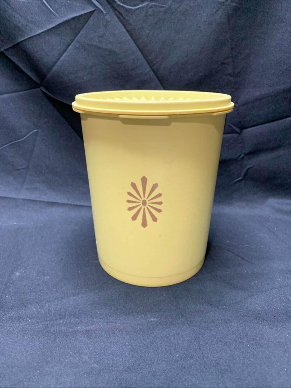 VTG Tupperware Replacement Canister #809-5 with Starburst Lid #816-2